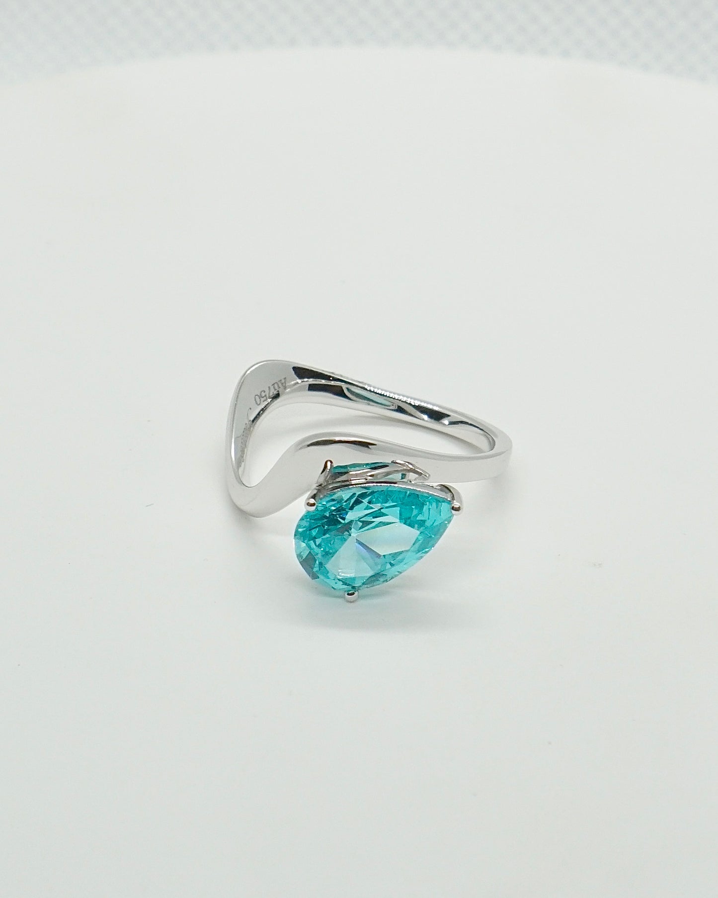 Blue Wave Ring